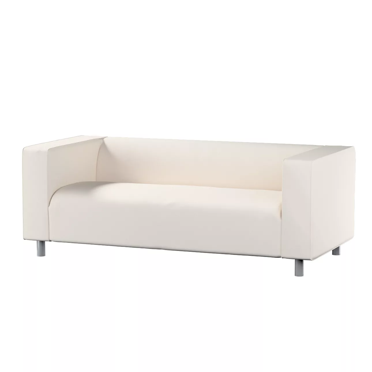 Bezug für Klippan 2-Sitzer Sofa, naturweiß, Sofahusse, Klippan 2-Sitzer, Et günstig online kaufen