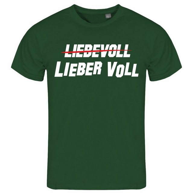 deinshirt Print-Shirt Herren T-Shirt Lieber Voll Funshirt mit Motiv günstig online kaufen