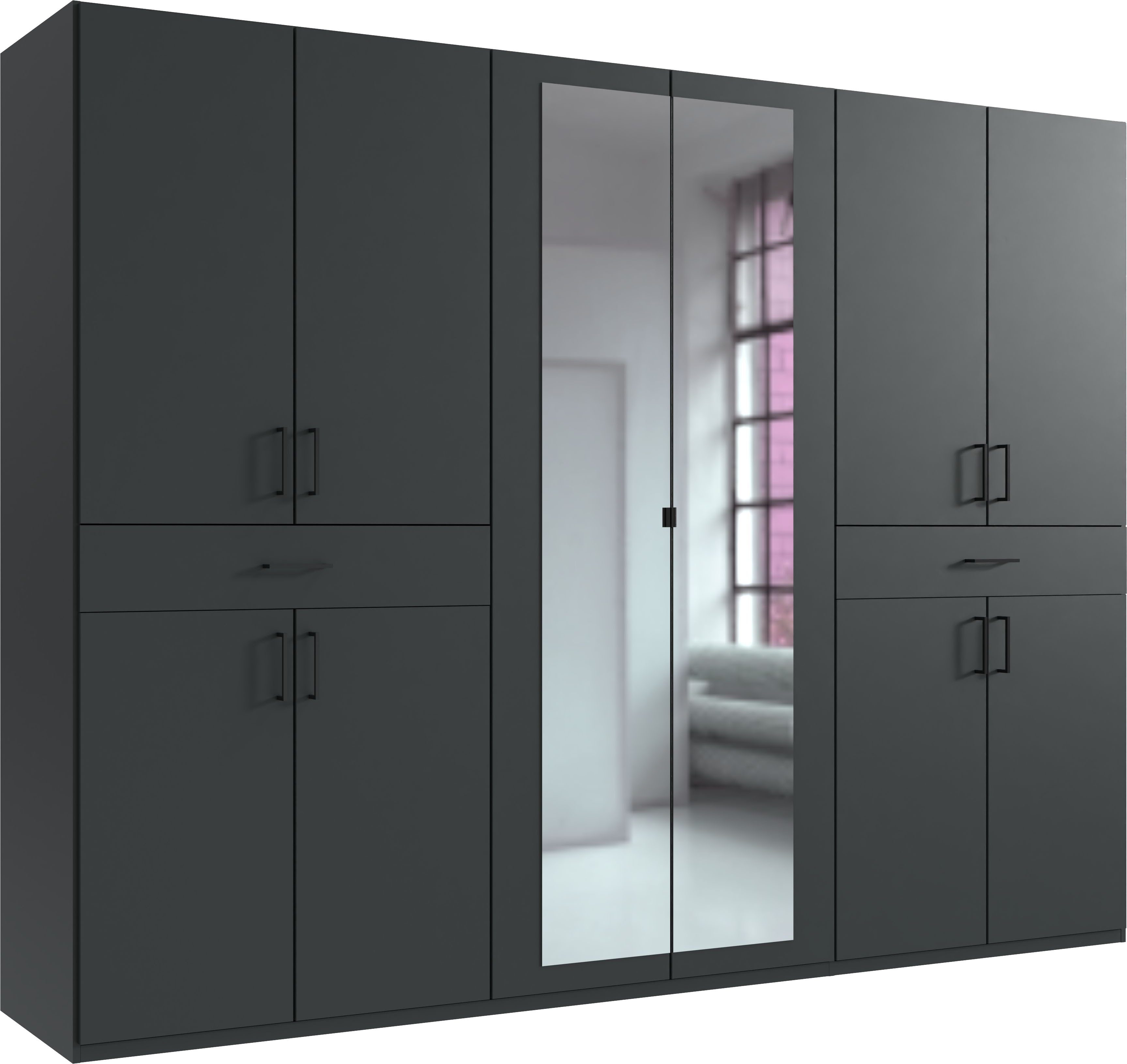 Wimex Drehtürenschrank "Tibet", mit Schubkästen auf bequemer Zugriffshöhe günstig online kaufen