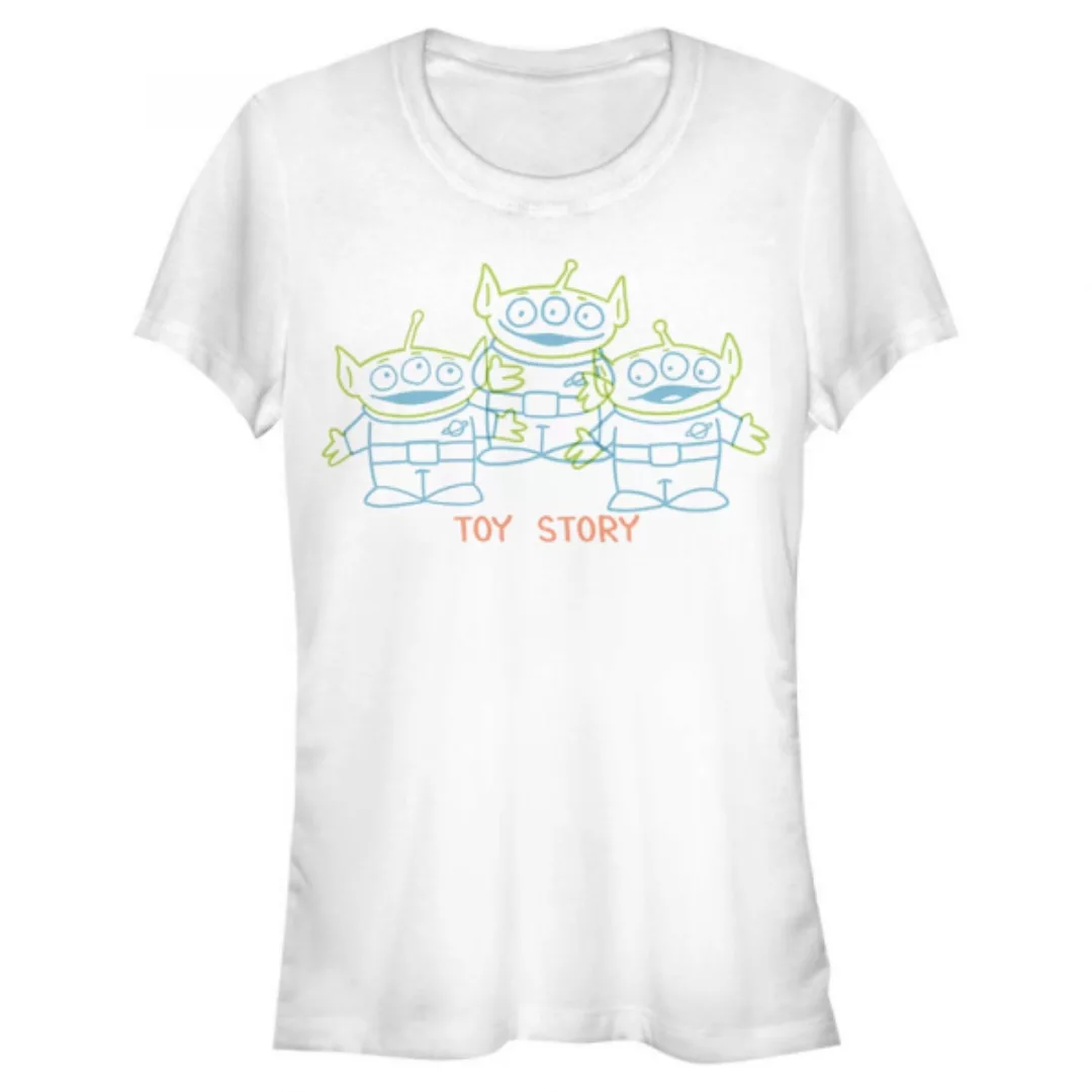Disney - Toy Story - Aliens Scribble - Frauen T-Shirt günstig online kaufen