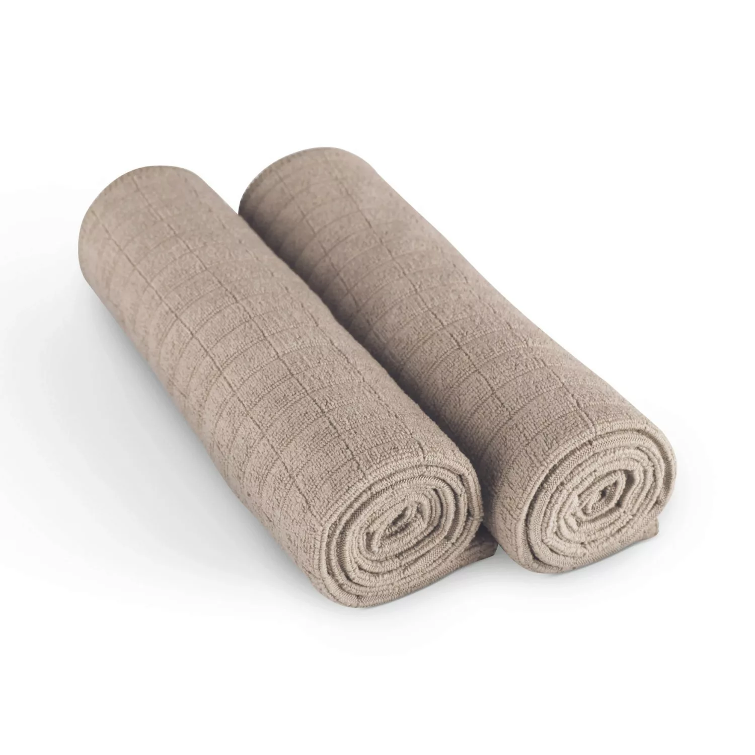 Bestlivings Microfaser Geschirrtuch Sunshine 65 x 45 cm 4er Pack Taupe günstig online kaufen