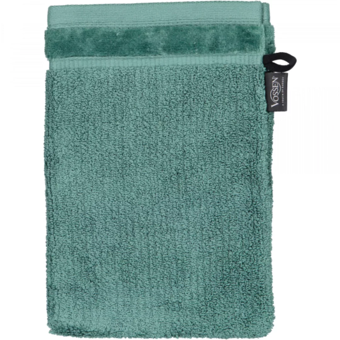 Vossen Handtücher Pure - Farbe: green tea - 5855 - Waschhandschuh 16x22 cm günstig online kaufen