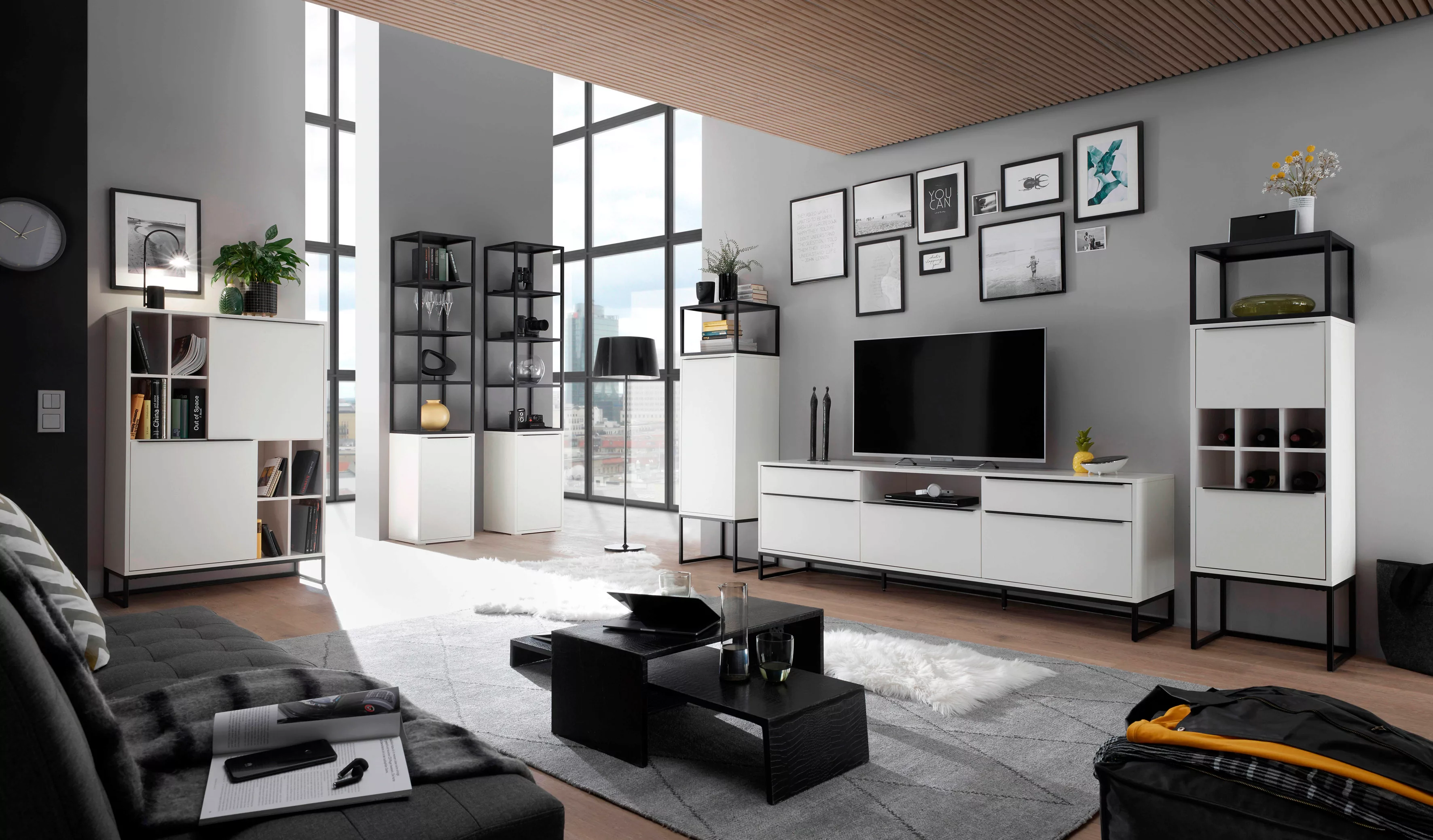 MCA furniture Highboard "Lille", Breite ca. 100 cm günstig online kaufen
