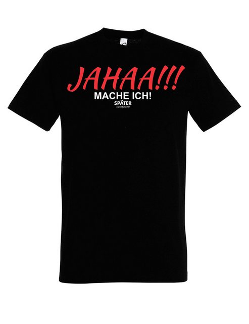 Youth Designz T-Shirt "JAHAA" Herren T-Shirt Mit lustigen Print mit lustige günstig online kaufen