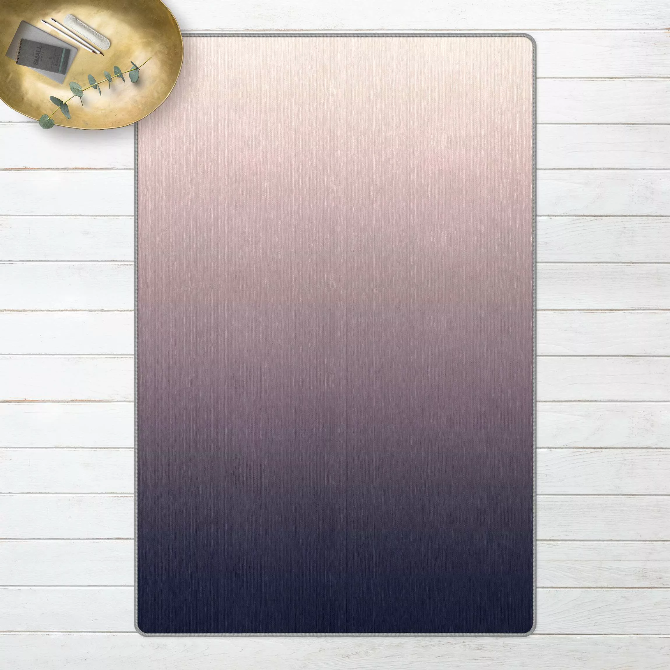 Teppich Violett Farbverlauf günstig online kaufen