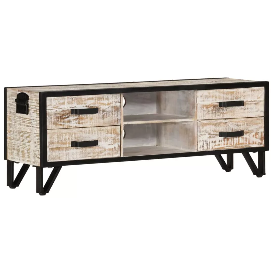 Tv-schrank 110x30x41 Cm Massivholz Akazie günstig online kaufen