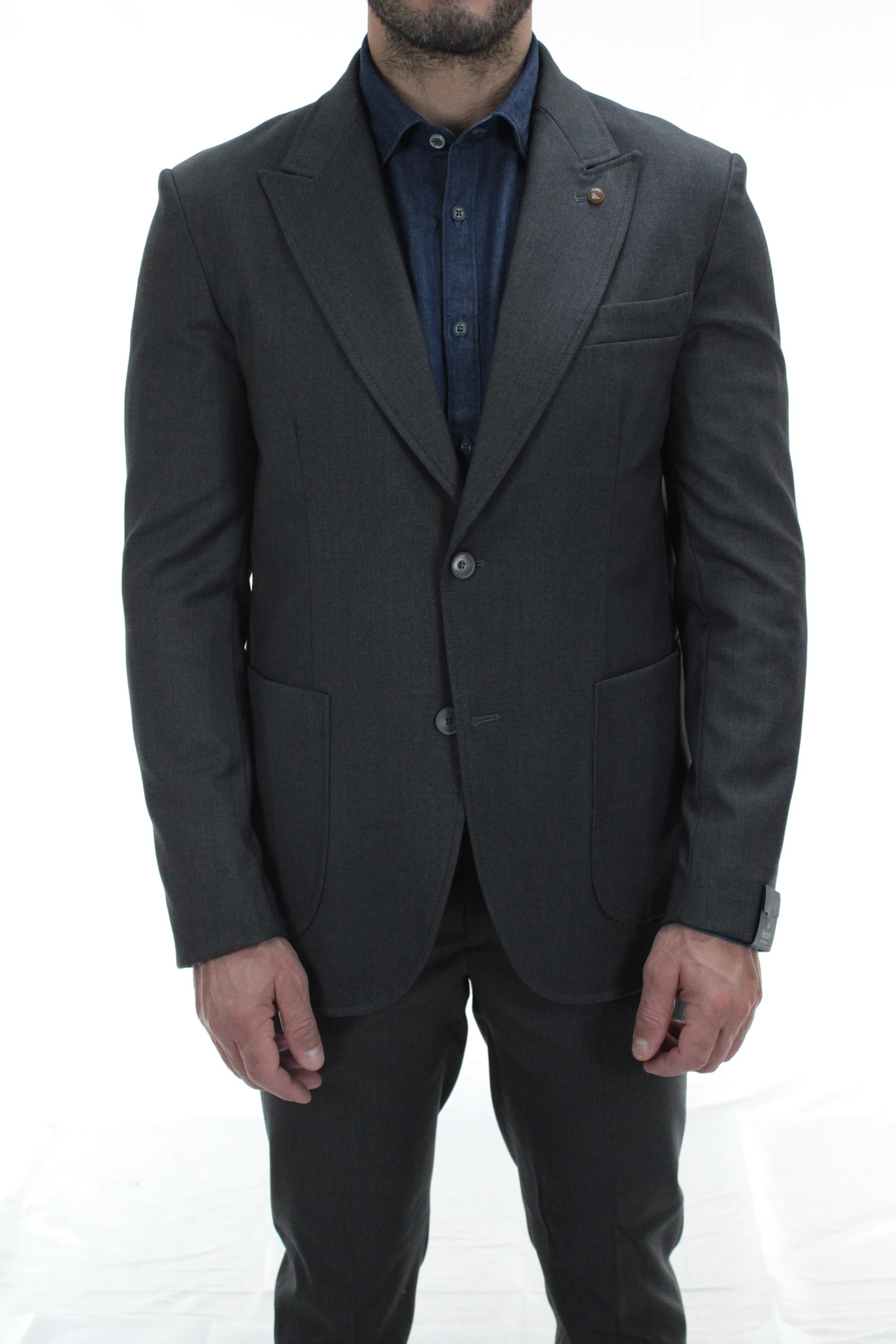 BARBATI Blazer Herren grau günstig online kaufen