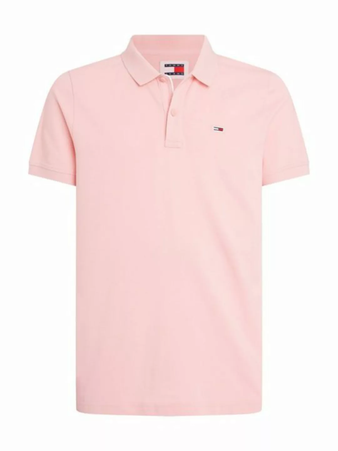 Tommy Jeans Poloshirt TJM SLIM PLACKET POLO Piqué mit Polokragen günstig online kaufen