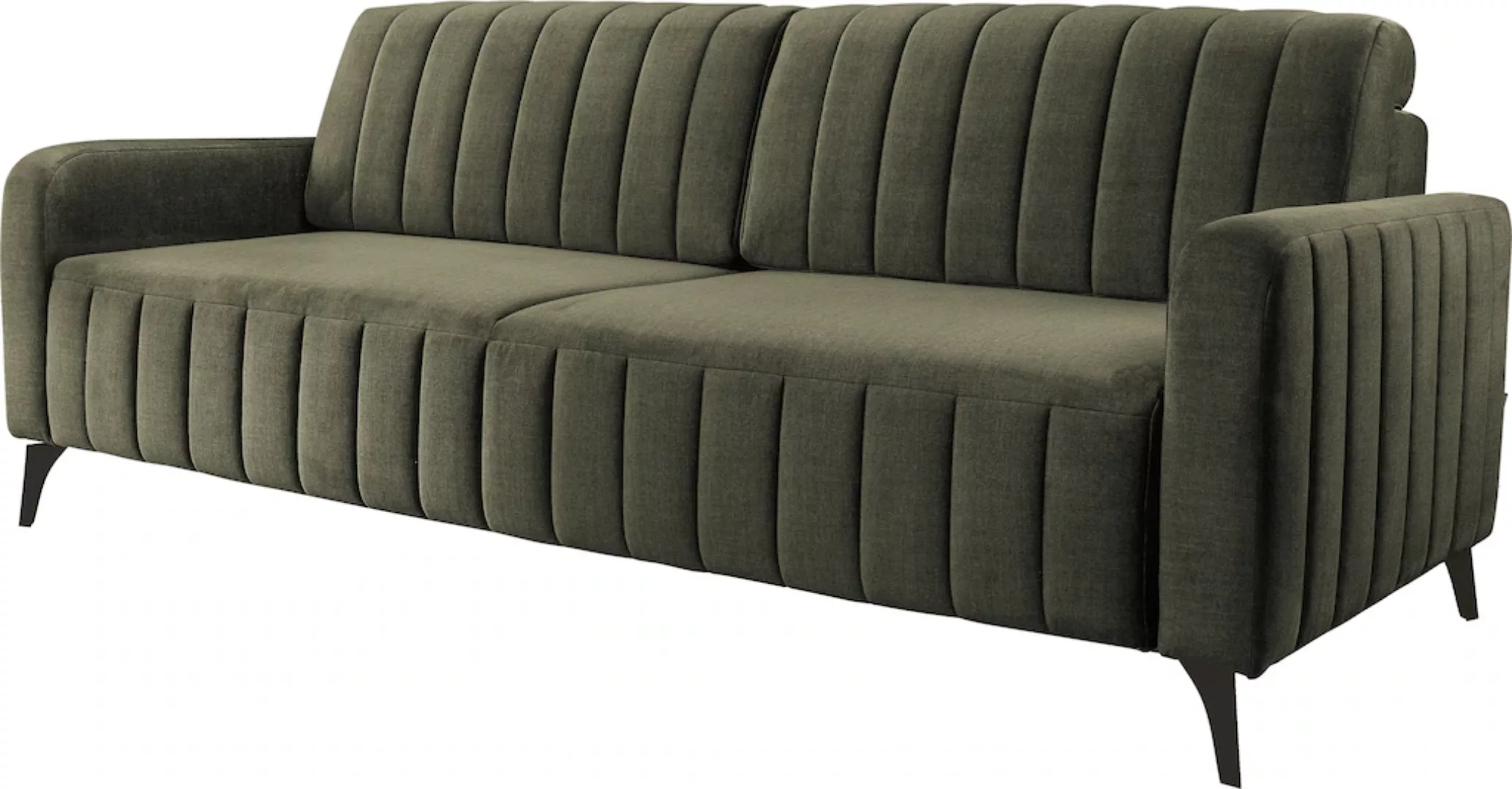 exxpo - sofa fashion 3-Sitzer, Schlafsofa mit Bettfunktion und Bettkasten, günstig online kaufen