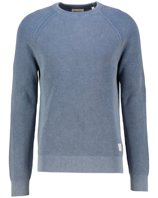 Gant Rundhalspullover WASHED RIB C-NECK in verwaschener Optik günstig online kaufen