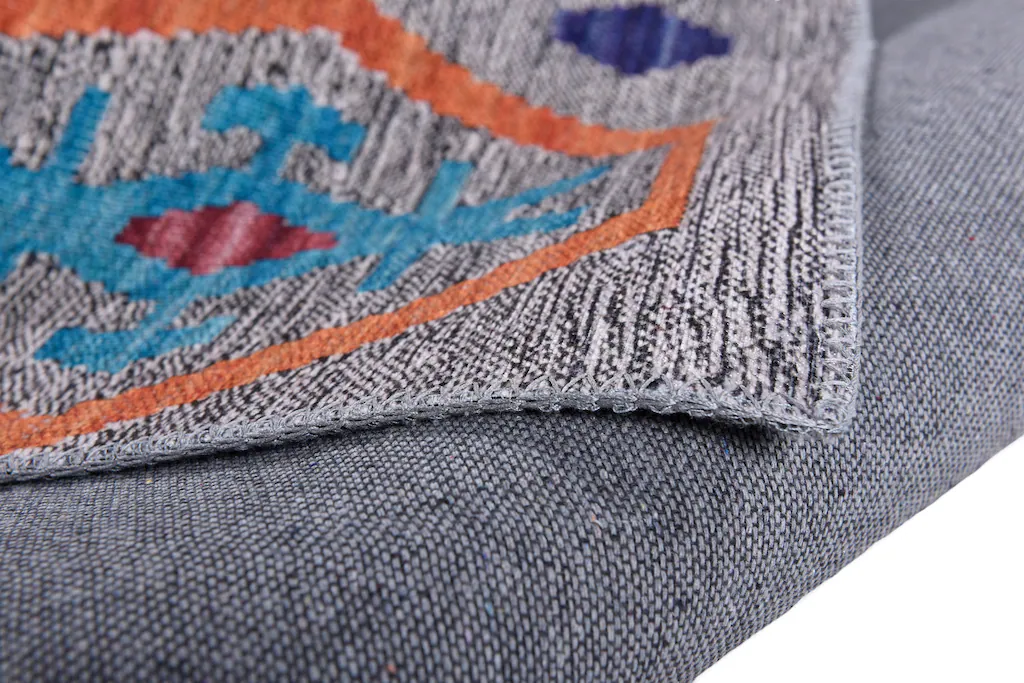 Gino Falcone Teppich »Cecilia 27594«, rechteckig, 3 mm Höhe, Flachgewebe, b günstig online kaufen