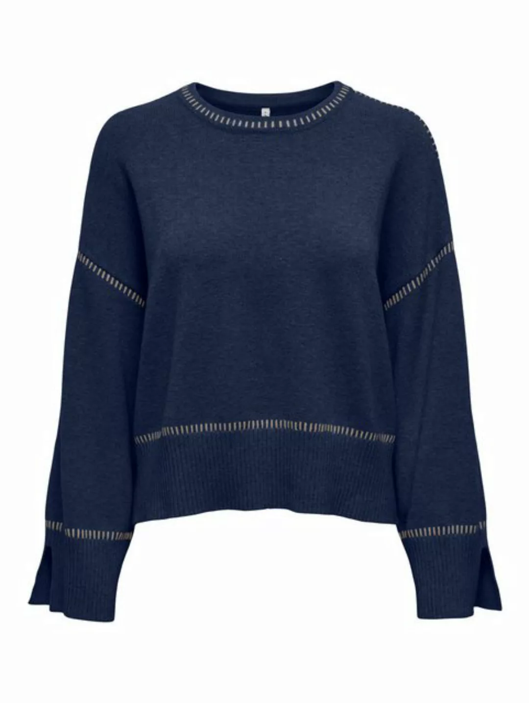 ONLY Strickpullover ONLIBI LS STITCH O-NECK CC KNT günstig online kaufen