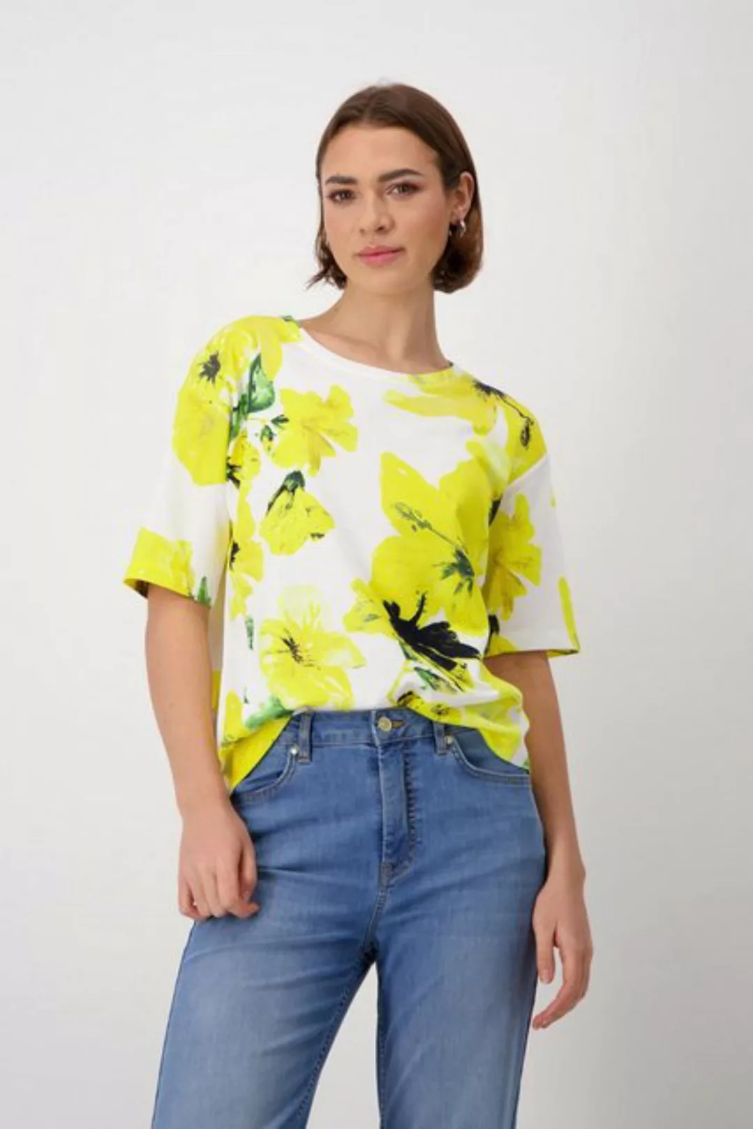Monari T-Shirt T-Shirt, sun gemustert günstig online kaufen