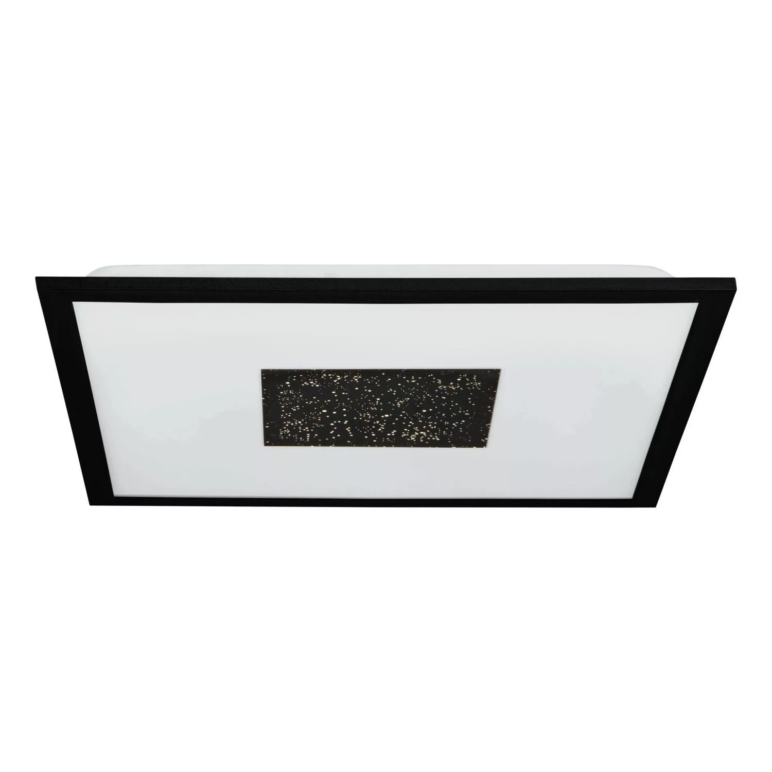 Eglo LED-Deckenleuchte Marmorata 44,5 cm x 44,5 cm Schwarz-Weiß günstig online kaufen