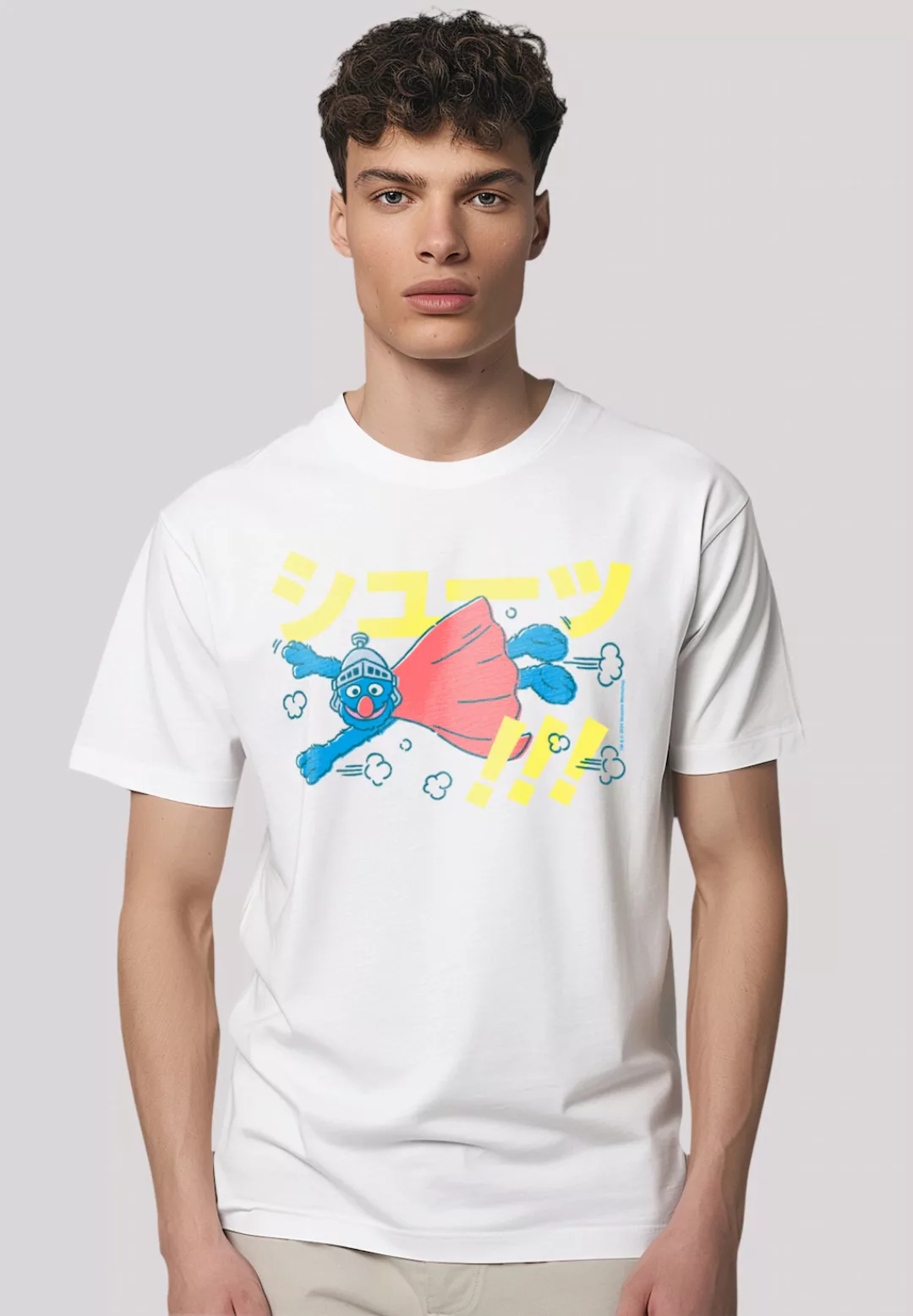 F4NT4STIC T-Shirt "Sesamstraße Supergrobie", Premium Qualität günstig online kaufen