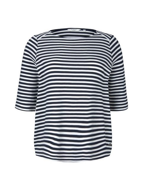TOM TAILOR Sweatshirt sweatshirt ottoman striped günstig online kaufen