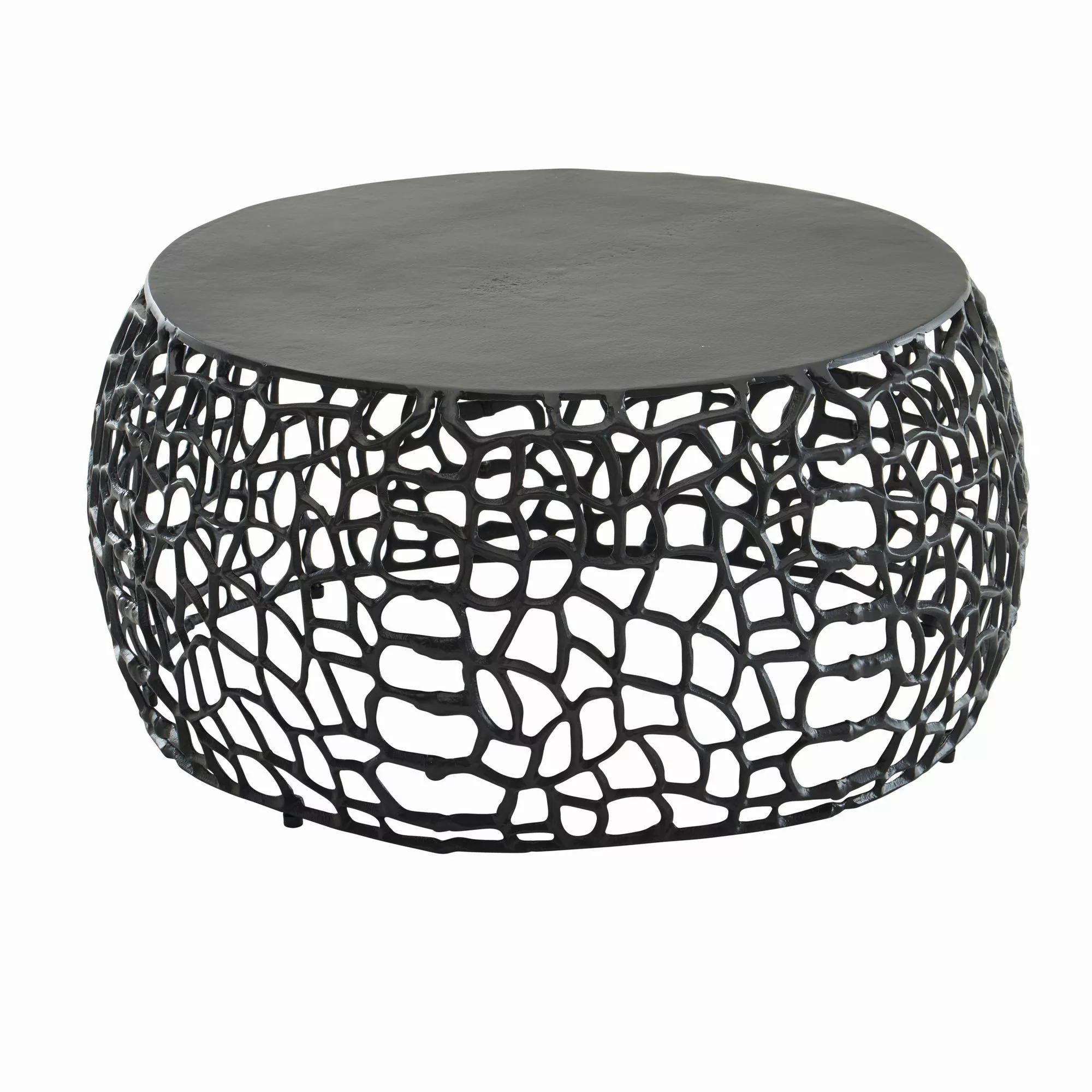 FINEBUY Couchtisch FB41461 (66x66x30 cm Schwarz, günstig online kaufen