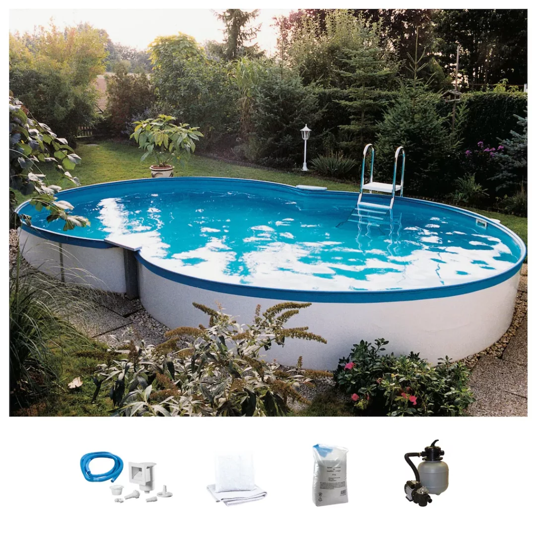 my POOL BWT Achtformpool, (Set, 5 tlg.), BxLxH: 360x625x120 cm günstig online kaufen