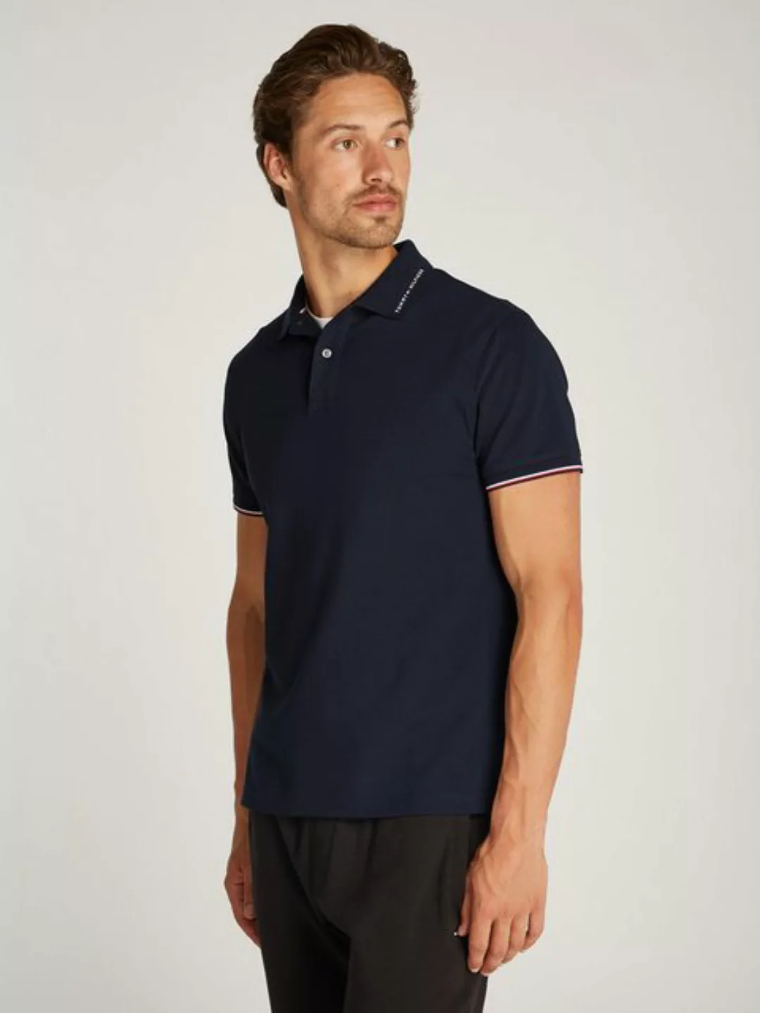 Tommy Hilfiger Poloshirt TOMMY FLAG TIPPED REG POLO günstig online kaufen