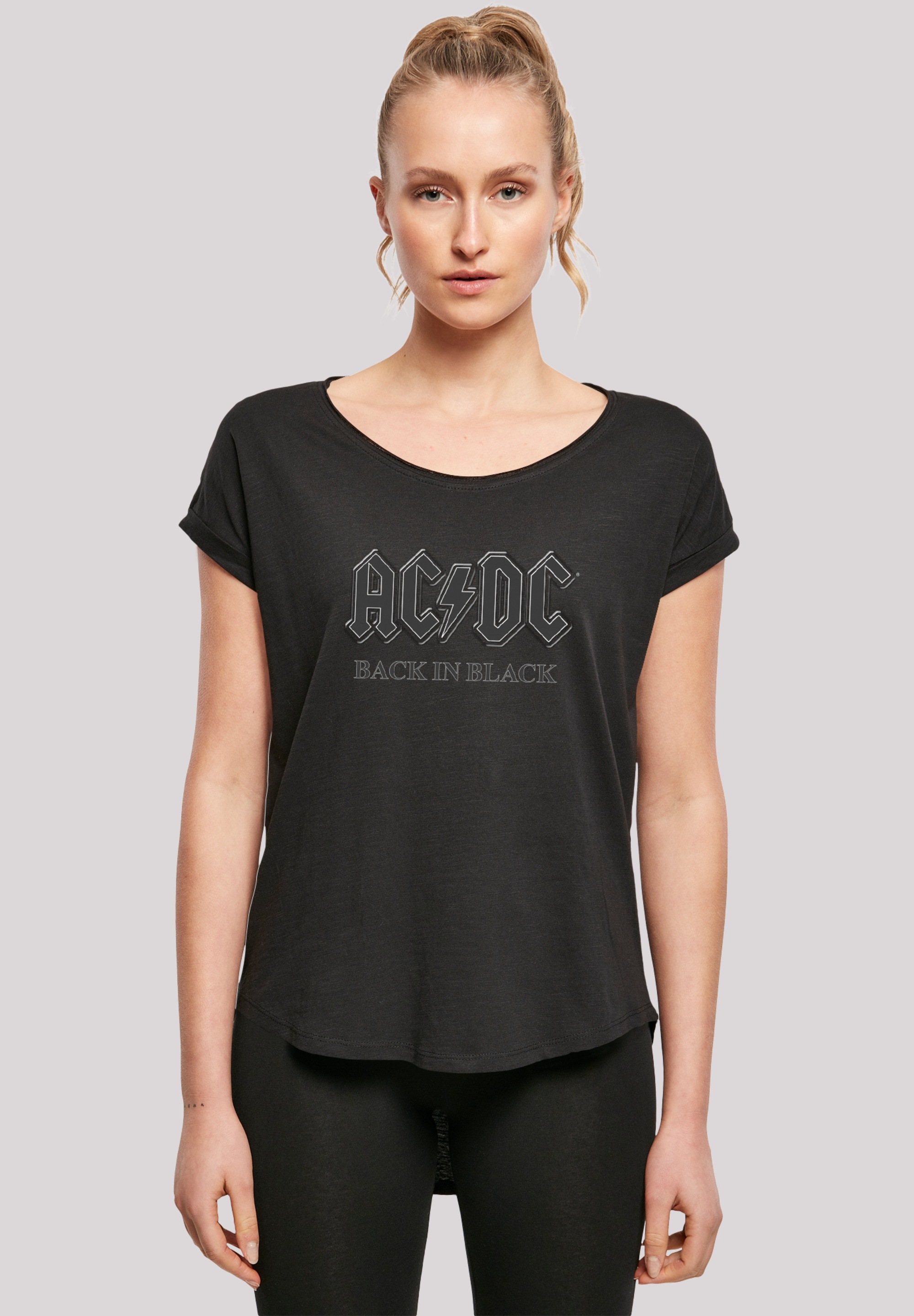 F4NT4STIC T-Shirt "ACDC Back in Black", Premium Qualität günstig online kaufen