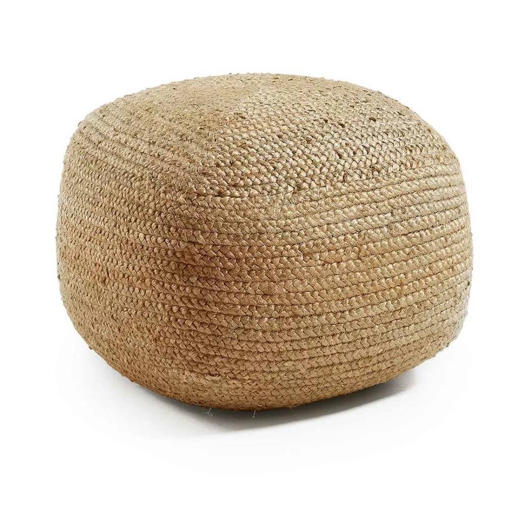 Sitzpouf aus Jute handgearbeitet günstig online kaufen