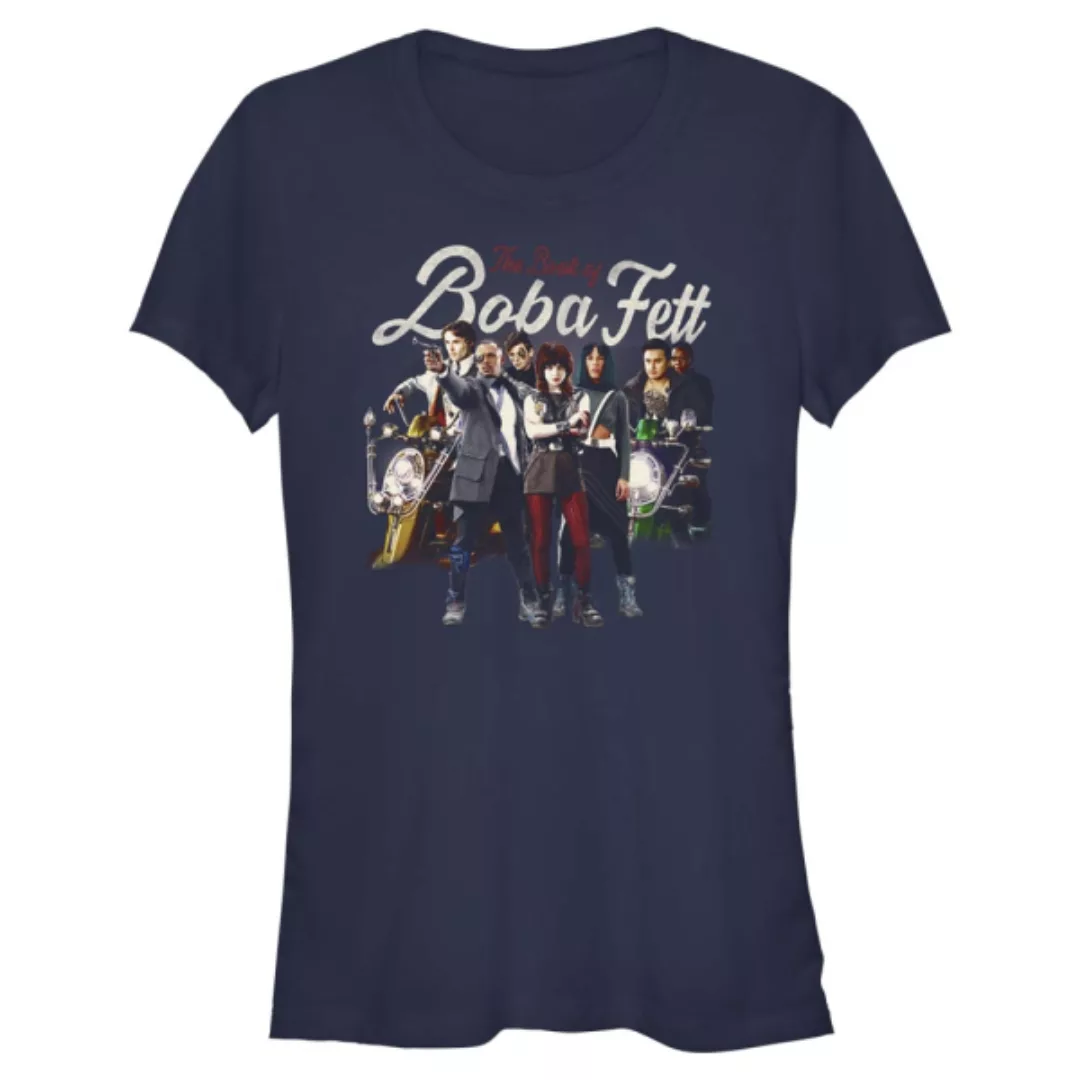 Star Wars - Das Buch von Boba Fett - Gruppe Support Plan - Frauen T-Shirt günstig online kaufen