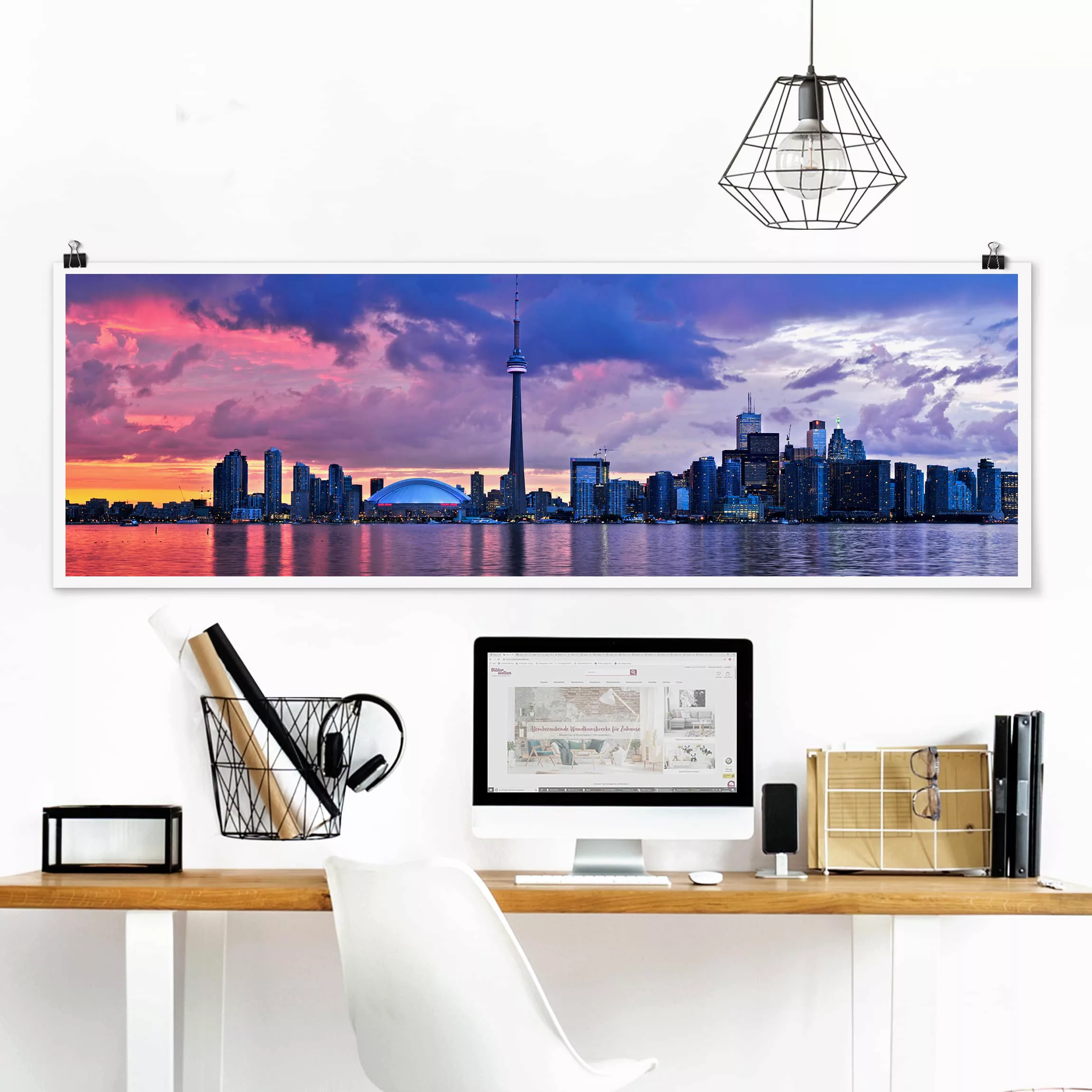 Panorama Poster Architektur & Skyline Fascinating Toronto günstig online kaufen