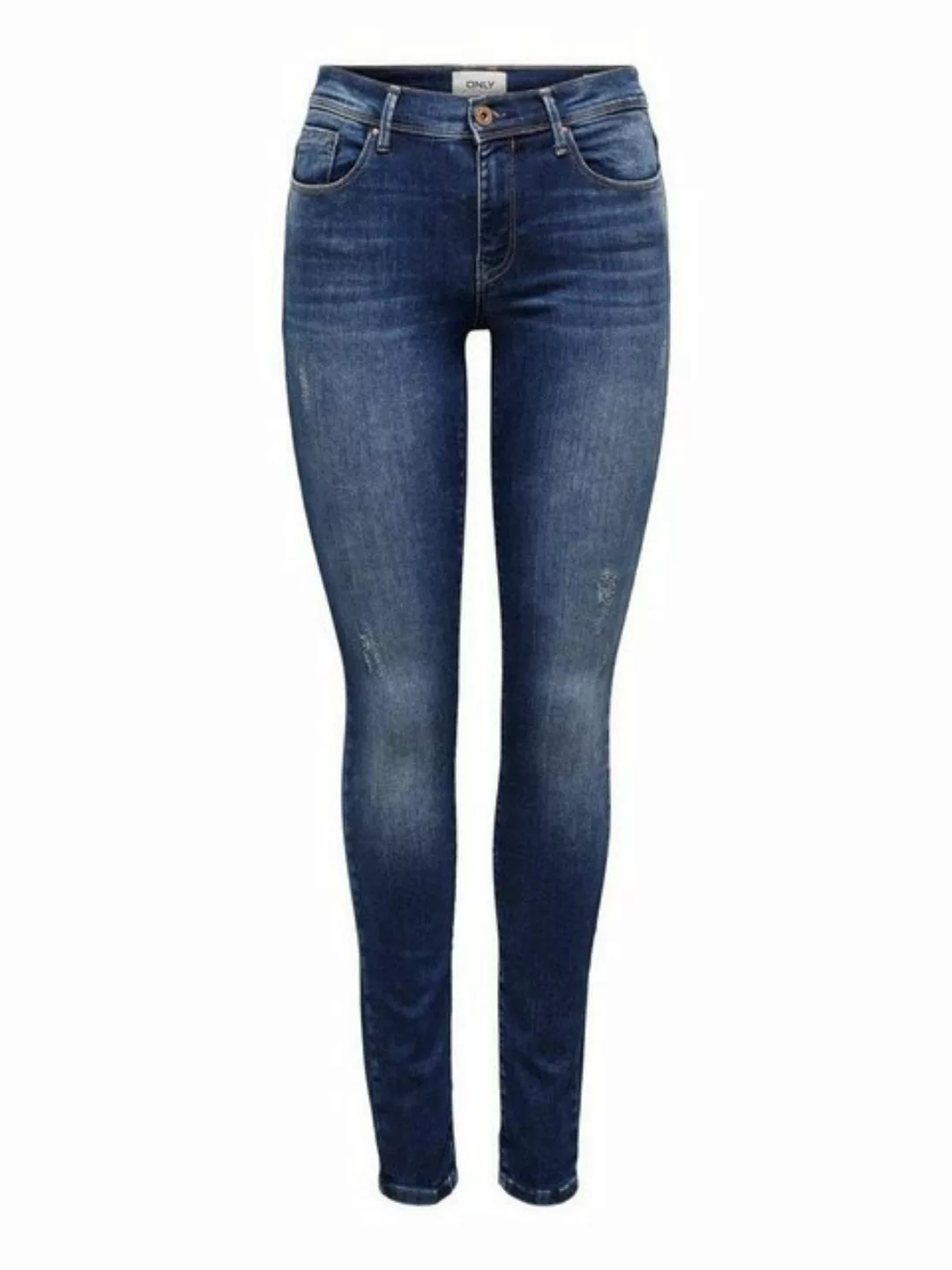 Only Damen Jeans onlSHAPE REG SK DNM JEANS REA4488 - Skinny Fit - Blau - Da günstig online kaufen