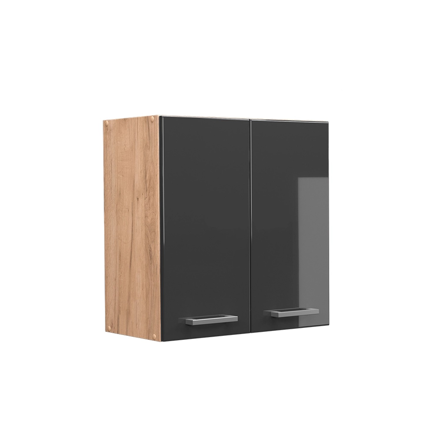 Vicco Hängeschrank R-Line, Anthrazit Hochglanz/Goldkraft Eiche, günstig online kaufen