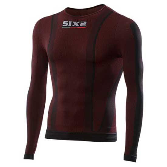 Sixs Ts2 Langarm-funktionsunterhemd XL Dark Red günstig online kaufen