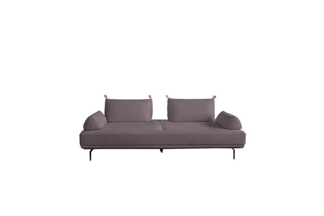 KAWOLA Schlafsofa, Daybed Stoff, mit od. ohne Armlehnkissen, versch. Farben günstig online kaufen