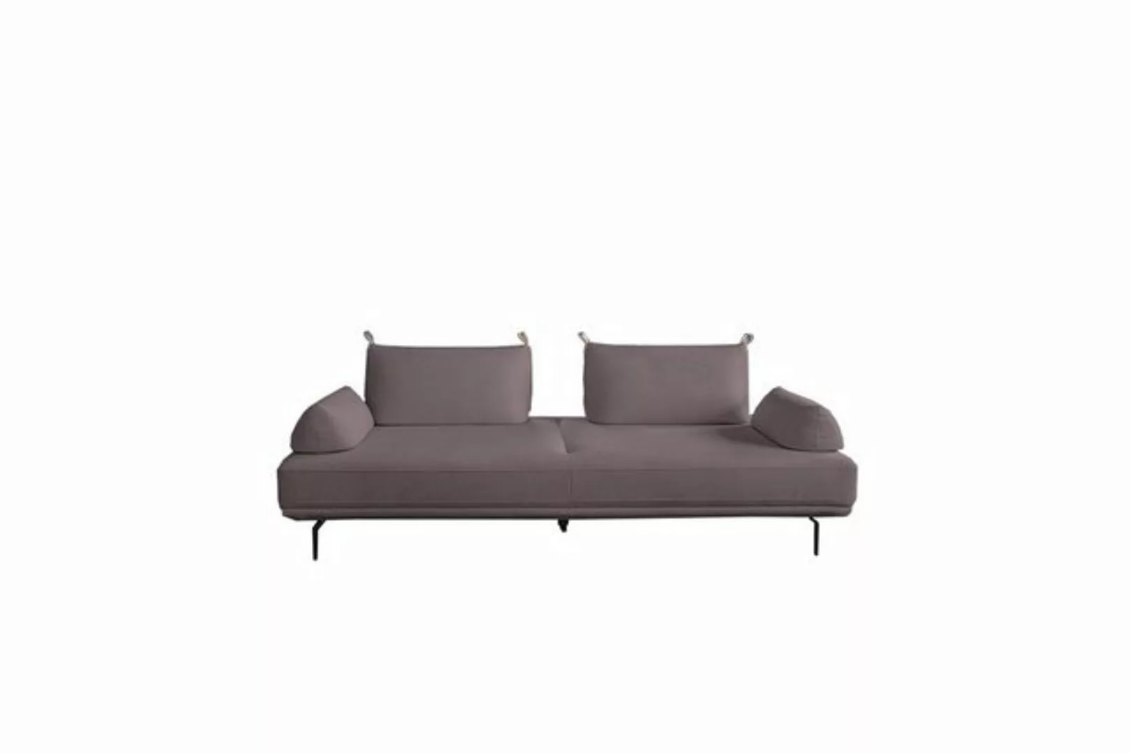 KAWOLA Schlafsofa CANE, Daybed Stoff, mit od. ohne Armlehnkissen, versch. F günstig online kaufen