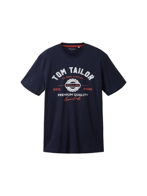 TOM TAILOR T-Shirt T-Shirt mit Logo Print günstig online kaufen