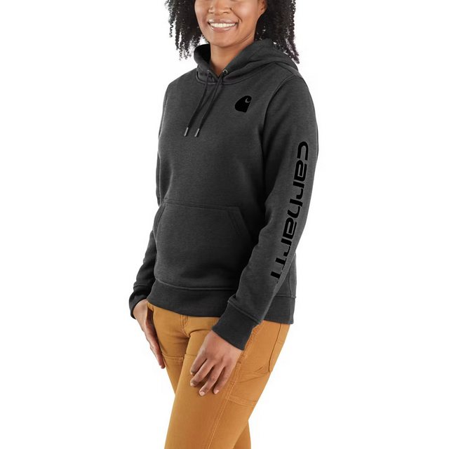 Carhartt Hoodie Carhartt 102791 Damen-Sweatshirt Mit Logo Auf Dem Ärmel günstig online kaufen