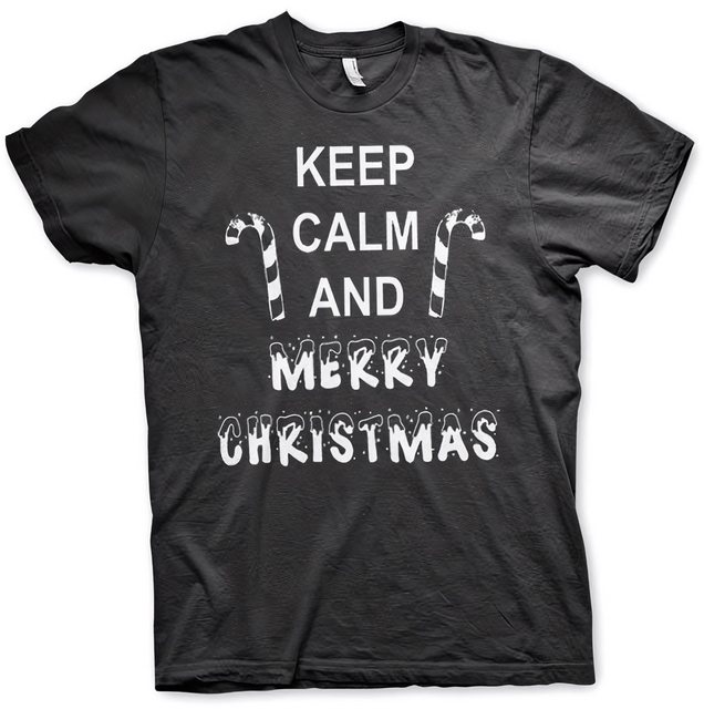 Hybris T-Shirt Keep Calm And Merry Christmas T-Shirt günstig online kaufen