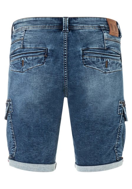 TIMEZONE Cargoshorts Cargo Jeans Shorts Kurze Bermuda Hose 5512 in Blau-2 günstig online kaufen