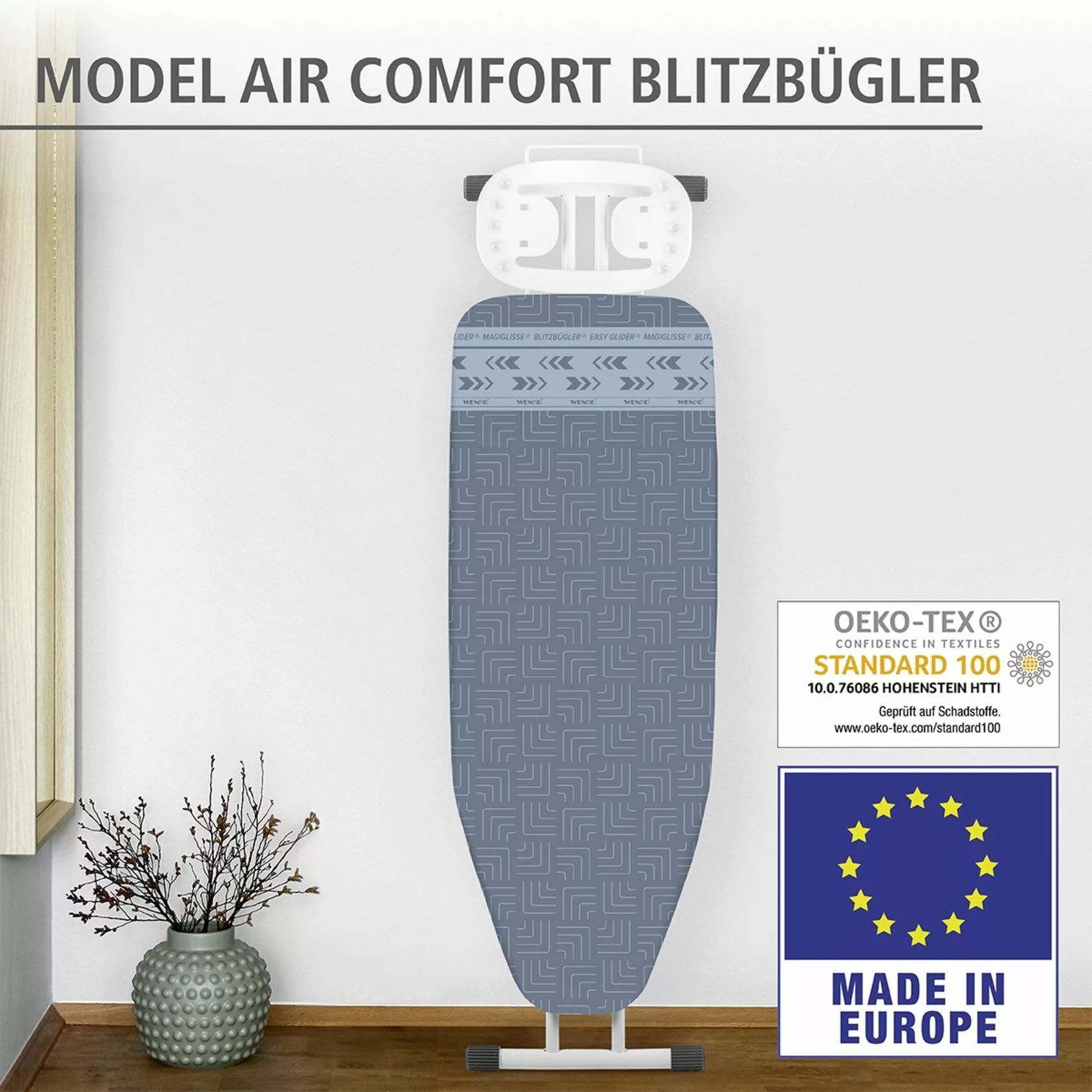 WENKO Bügelbrettbezug Modell Air Comfort XL/Universal, günstig online kaufen