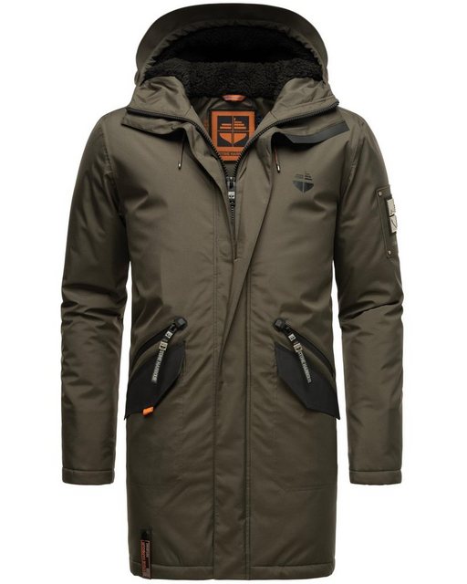 Stone Harbour Wintermantel "Ragaan", modischer Herren Winterparka mit Teddy günstig online kaufen