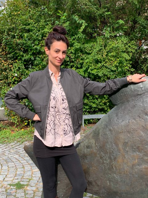 Zhrill Blouson Julie Anthrazit günstig online kaufen