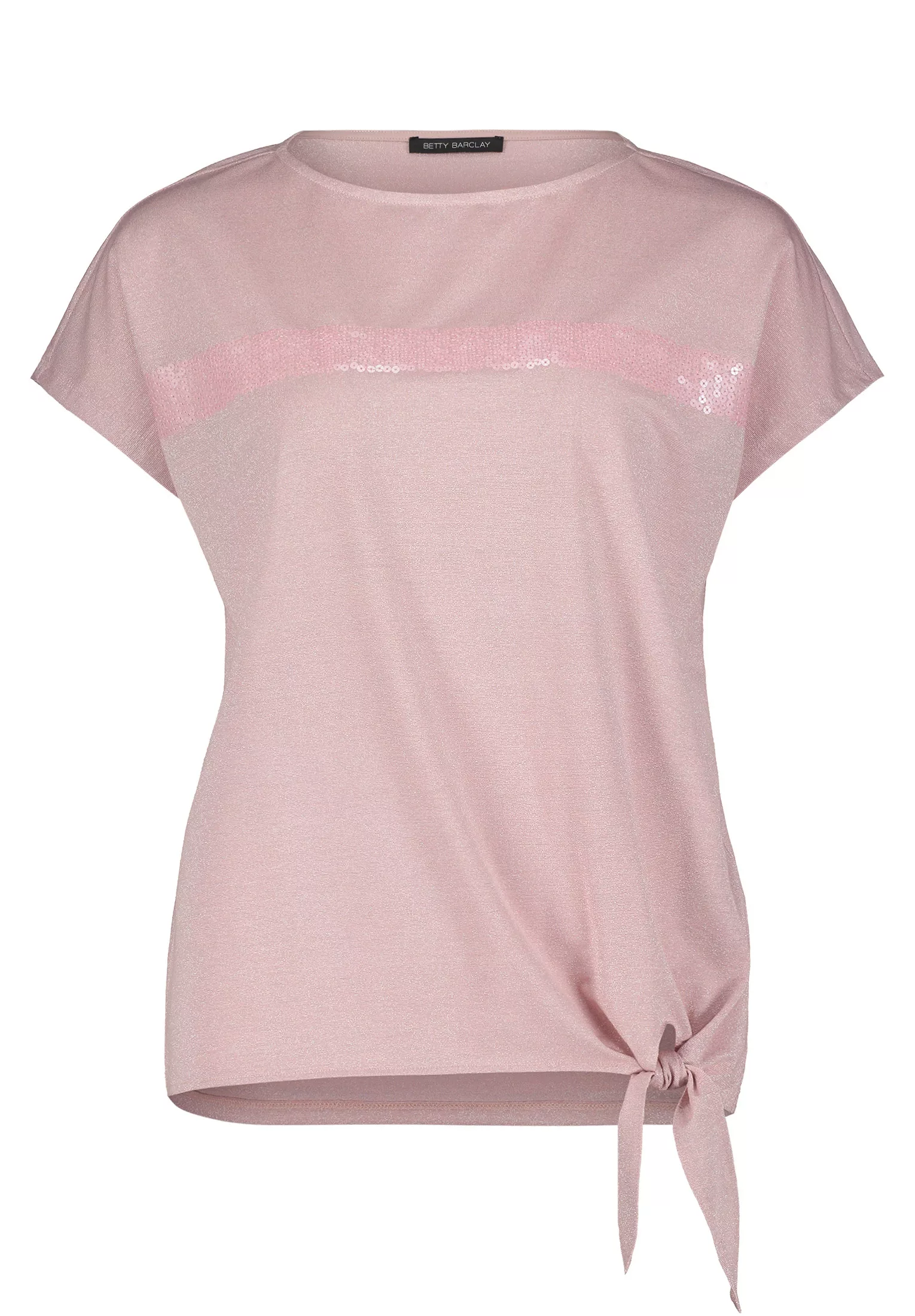 Betty Barclay Kurzarmshirt "Betty Barclay Halbarm-Shirt mit Schleifenknoten günstig online kaufen