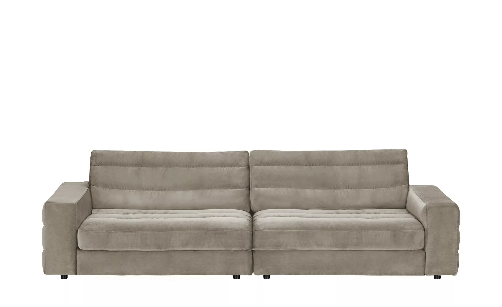 pop Big Sofa  Scarlatti - grau - 296 cm - 83 cm - 125 cm - Polstermöbel > S günstig online kaufen