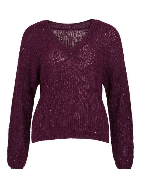 Vila Strickpullover NAJLA (1-tlg) Pailletten günstig online kaufen