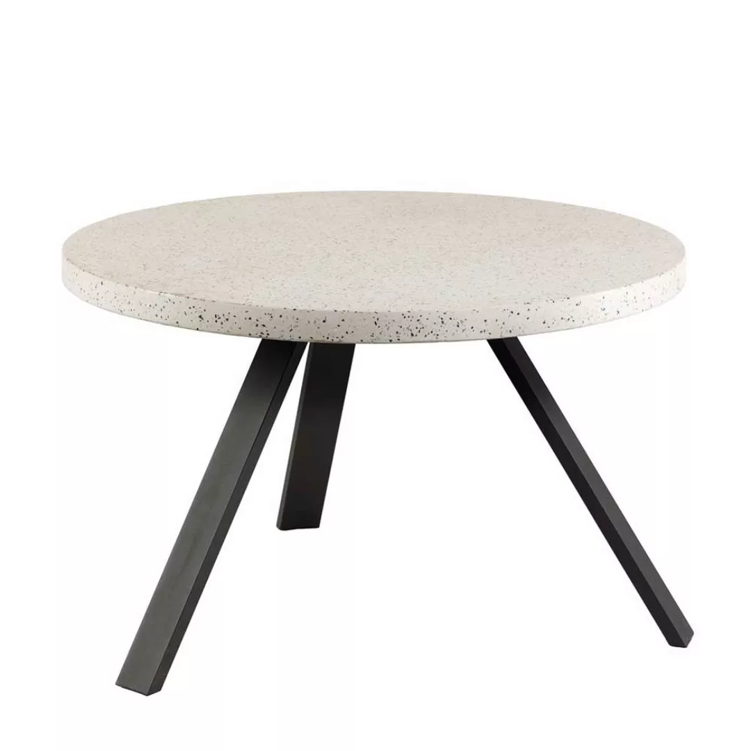 Terazzo Tisch im Retrostil Steinplatte günstig online kaufen