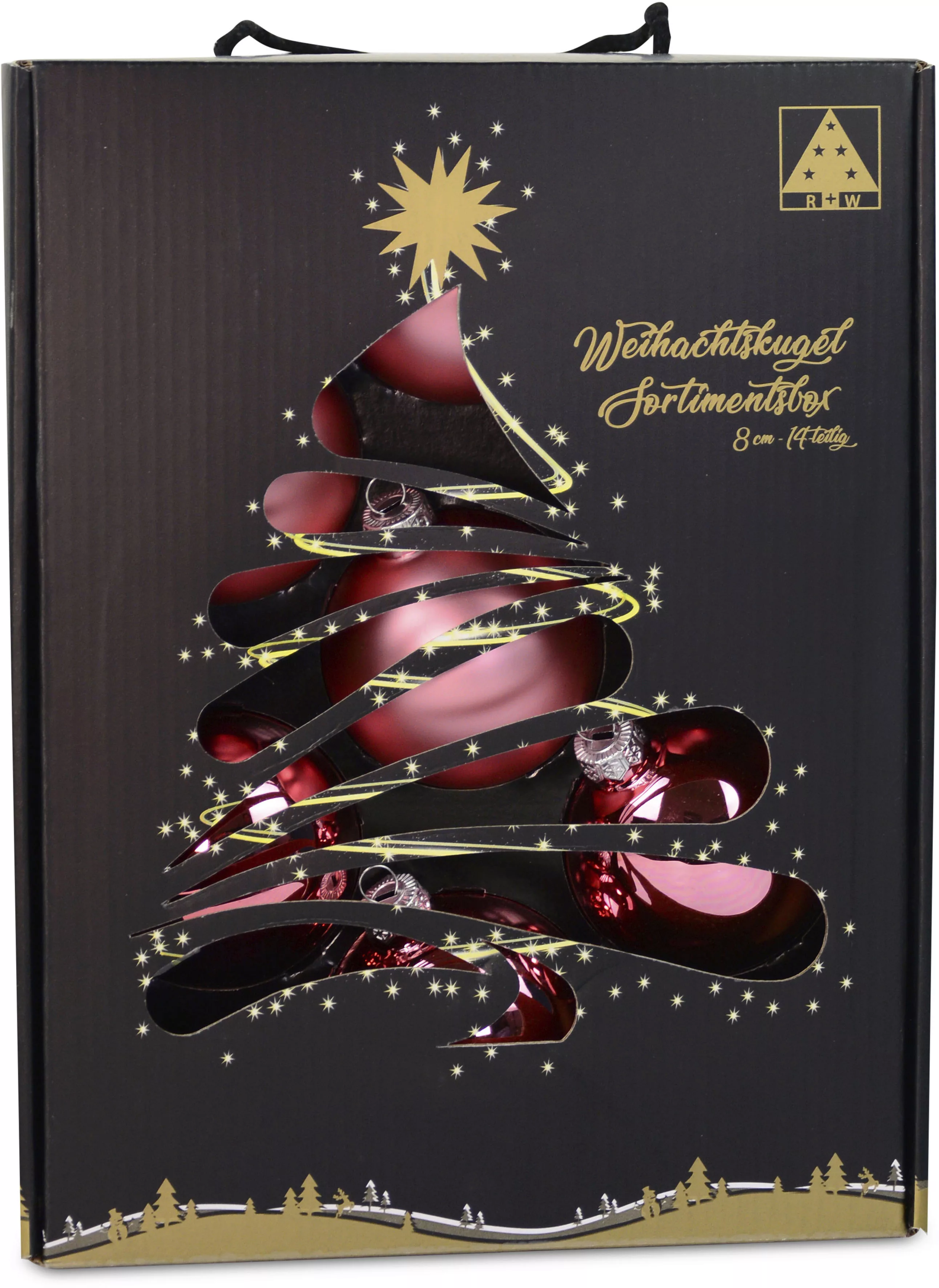 RIFFELMACHER & WEINBERGER Weihnachtsbaumkugel "Weihnachtsdeko, Christbaumsc günstig online kaufen