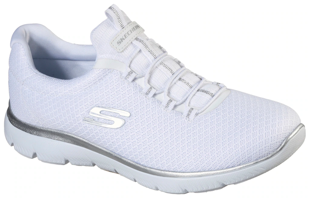 Skechers Slip-On Sneaker "SUMMITS", Freizeitschuh, Komfortschuh mit stoßdäm günstig online kaufen