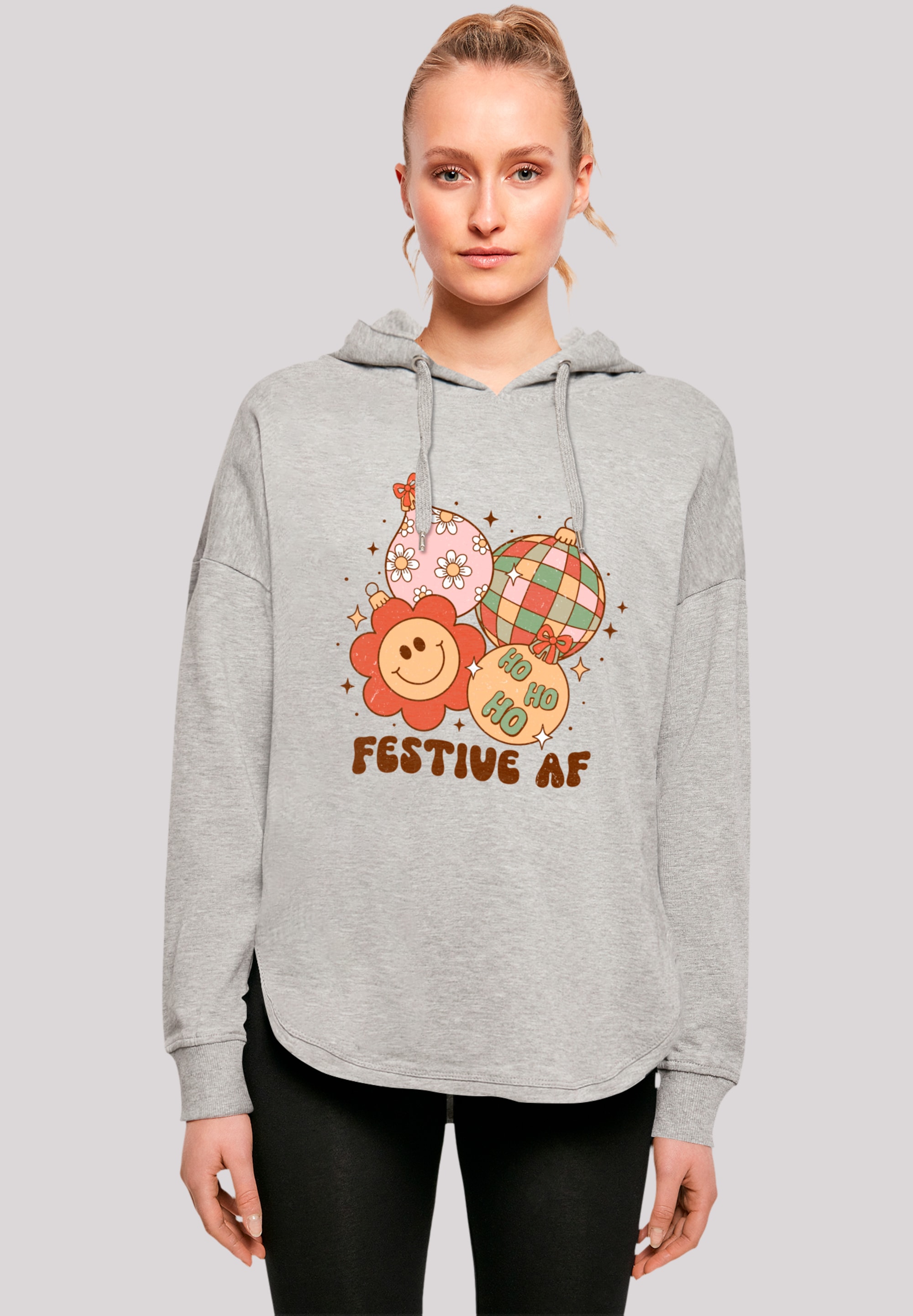 F4NT4STIC Kapuzenpullover Festive AF Weihnachten Tree Balls Premium Qualitä günstig online kaufen