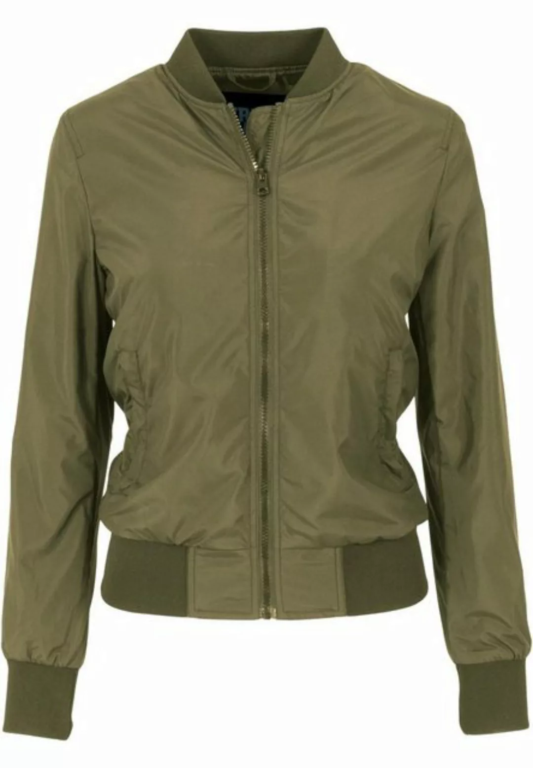 URBAN CLASSICS Bomberjacke TB1217 - Ladies Light Bomber Jacket olive M günstig online kaufen