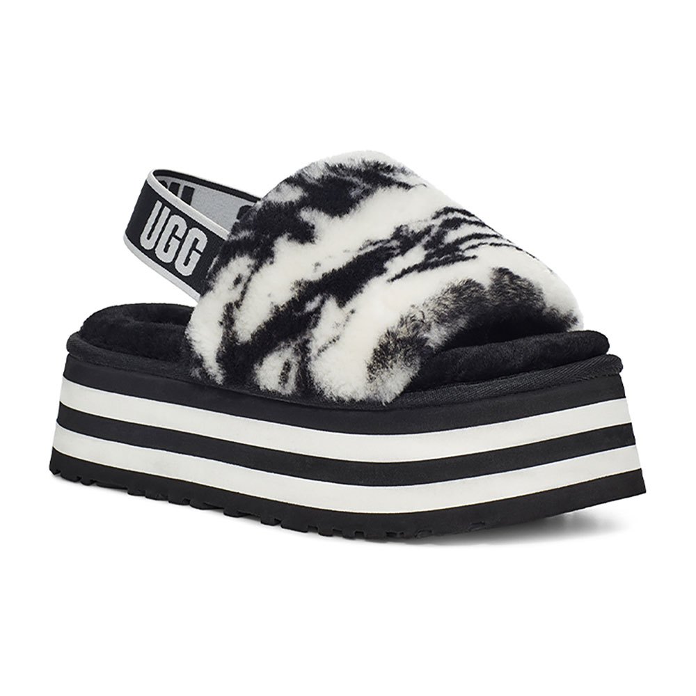 Ugg Disco Marble Slide Sandalen EU 39 Black günstig online kaufen