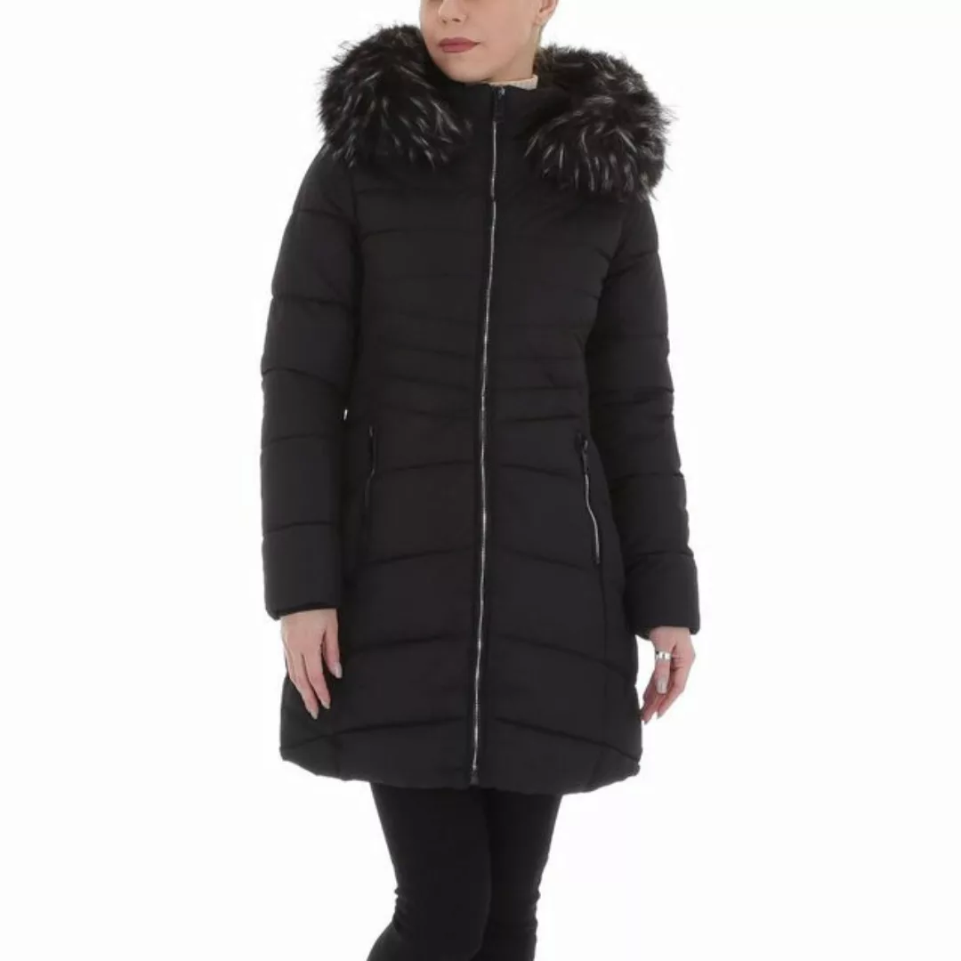 Ital-Design Winterjacke Damen Freizeit (87256688) Kapuze (abnehmbar) Gefütt günstig online kaufen