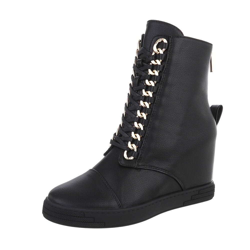 Ital-Design Damen Schnürschuhe Freizeit Schnürstiefelette (87108897) günstig online kaufen